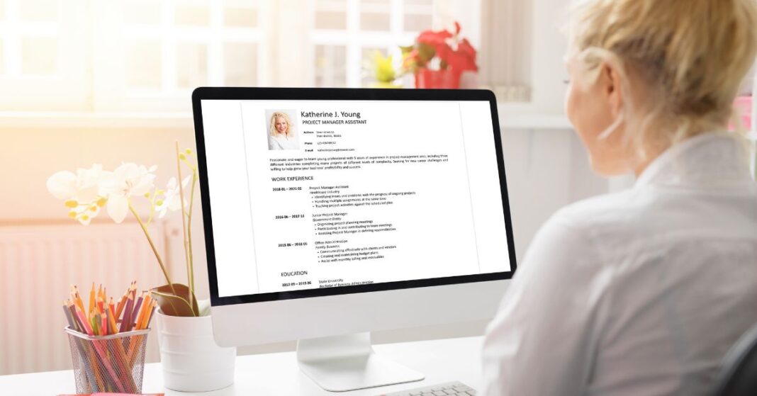 start online resume writing business
